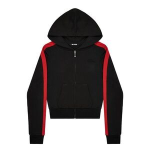 Zip Womens/Ladies Full Zip Hoodie / Black
